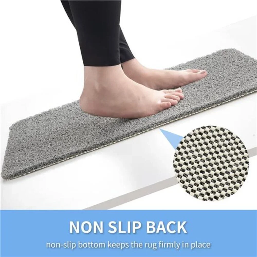 Non Slip Bathtub Mat Fast Drying Shower Mat Foot Scrubber Anti Slip Bathroom